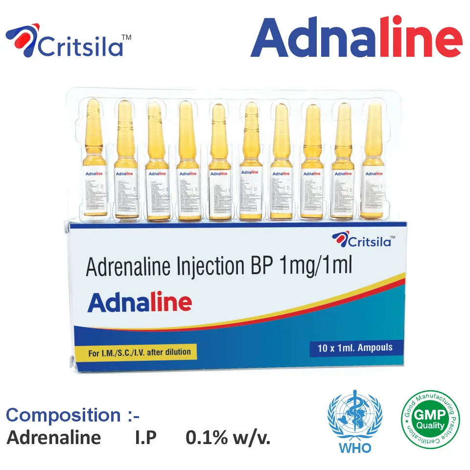 Adnaline Injection for PCD Pharma Franchise